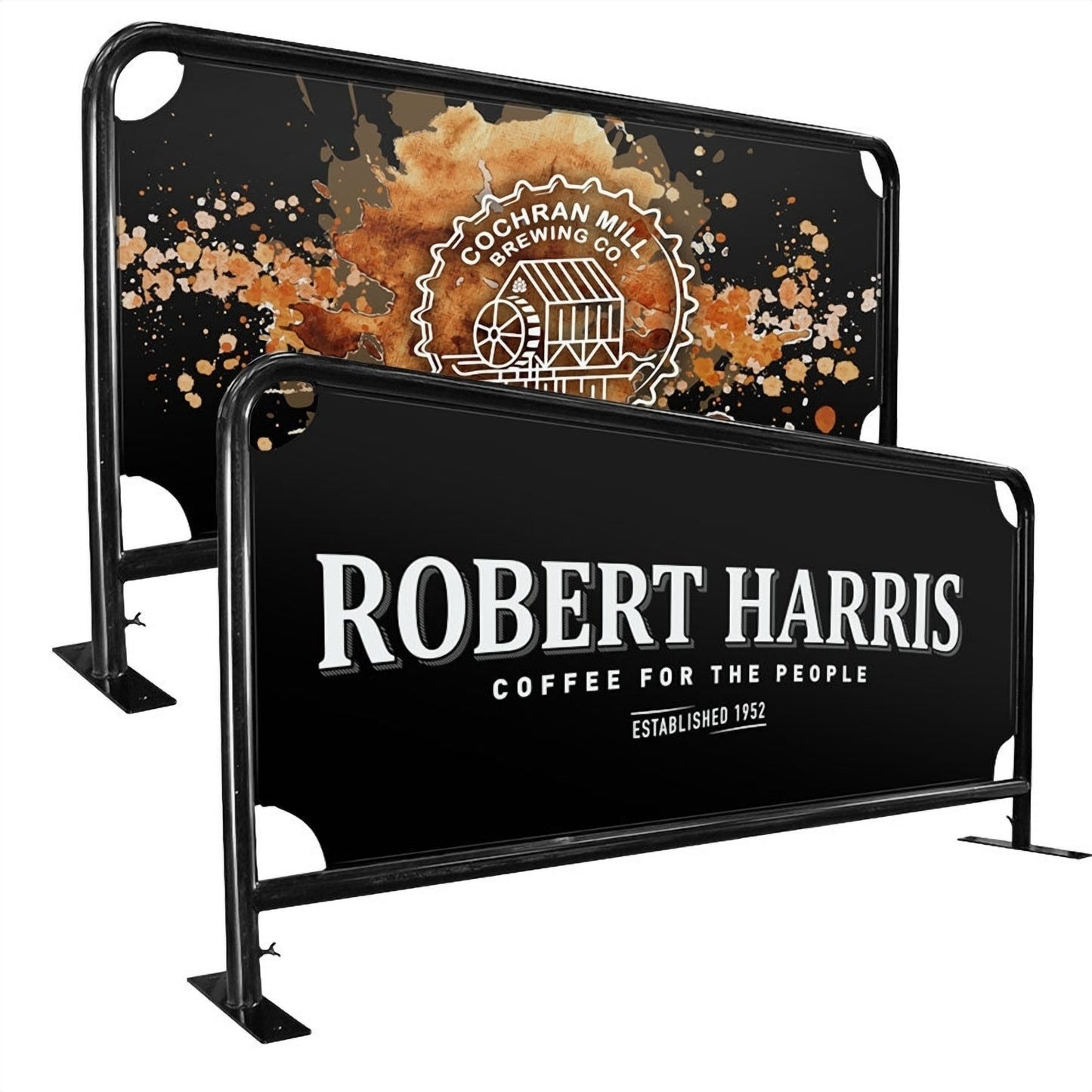Sidewalk Cafe Barriers Cafe Barriers Vivid Ads