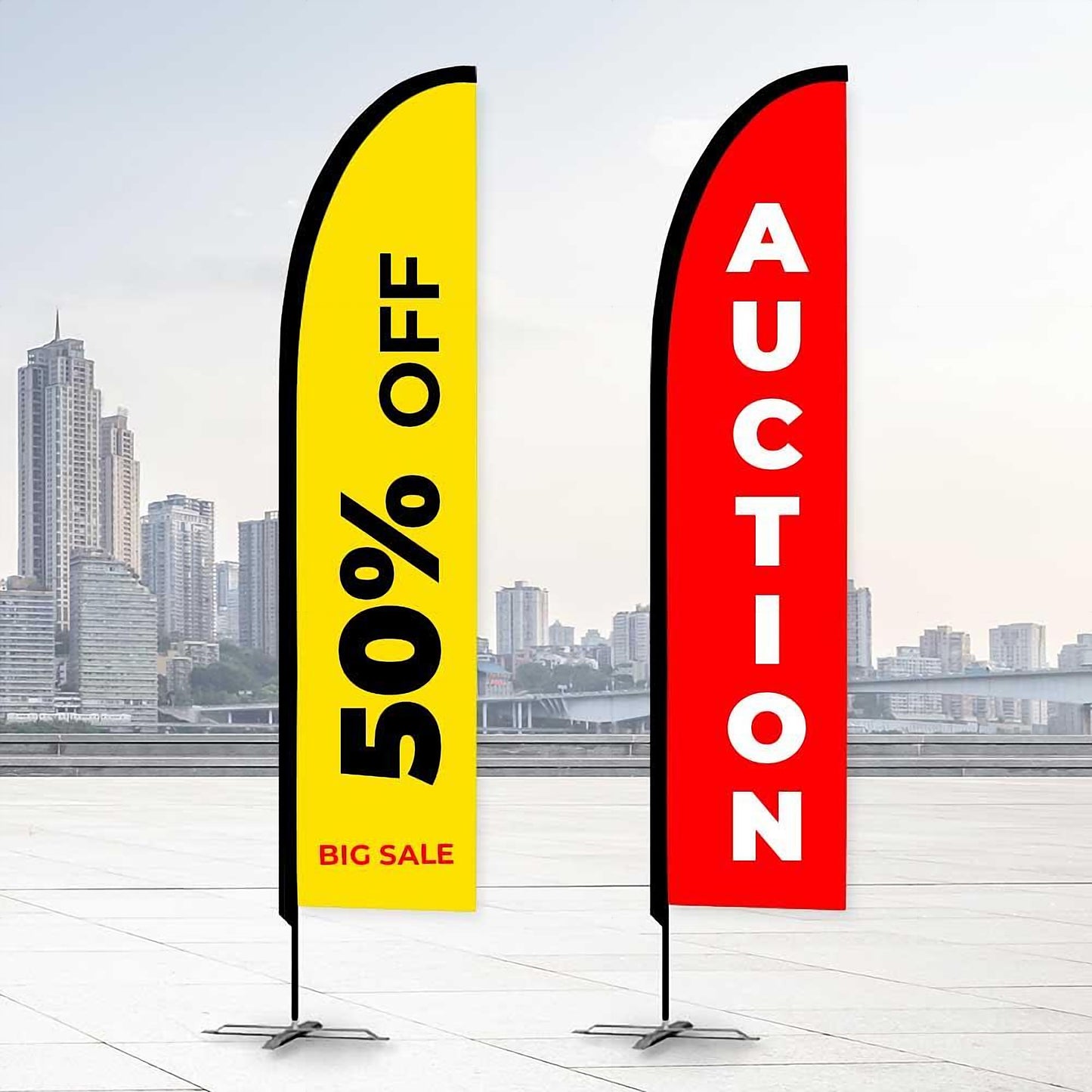 Feather Flags Promotional Flags Vivid Ads
