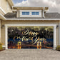 Festive Garage Door Covers Fabric Banner VividAds.com.au
