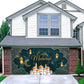 Festive Garage Door Covers Fabric Banner VividAds.com.au