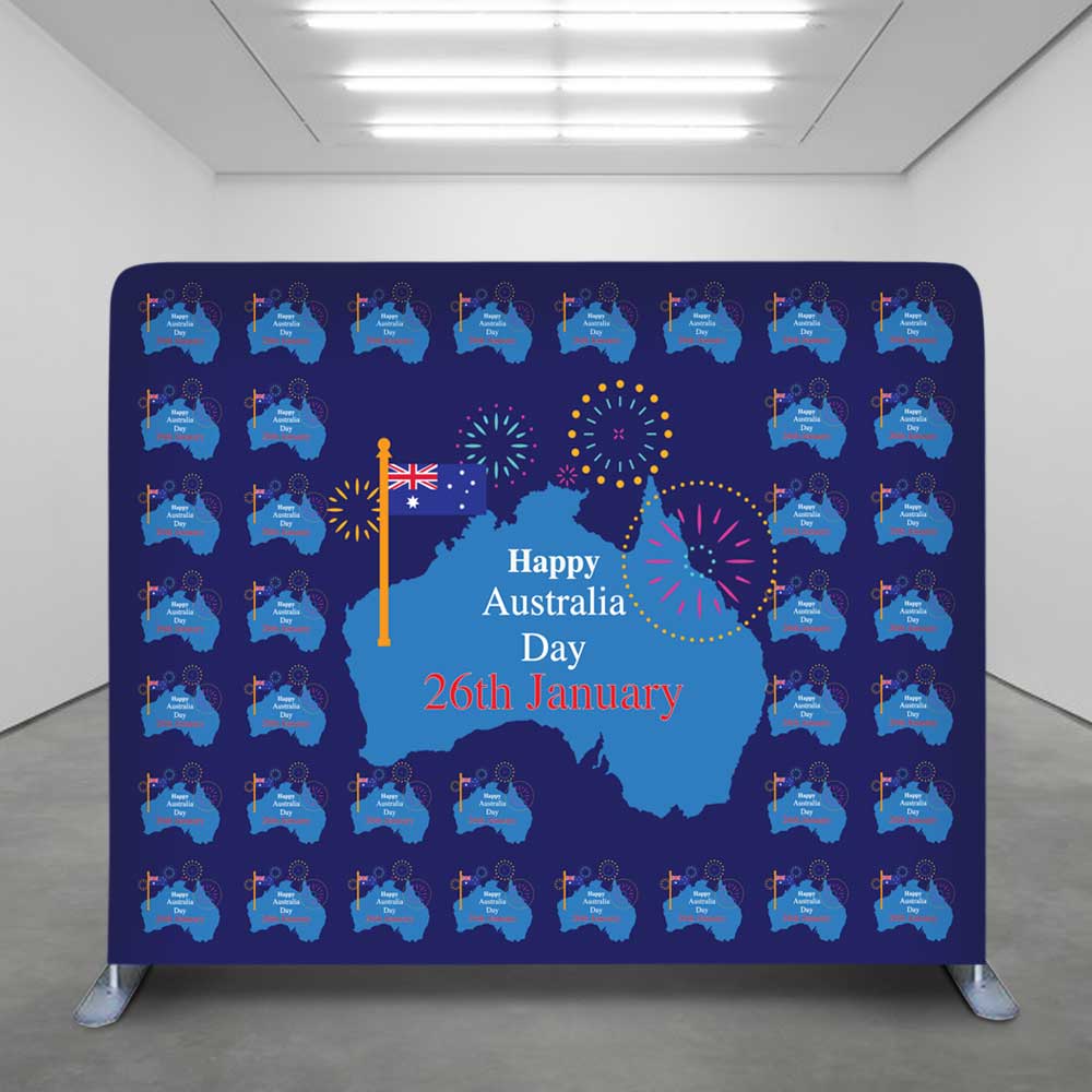 Straight Stretch Fabric Walls Slimline Displays VividAds.com.au Frame + Fabric + Case 2980mm W  x 2300mm H Single Sided