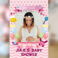 Baby Shower Selfie Frames Selfie Frame Vivid Ads Design Team Baby Shower Selfie Frame Large (800mm W x 1200mm H) 