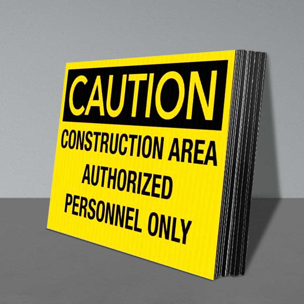 Construction Safety Signs Rigid Signs VividAds.com.au   