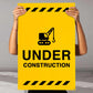 Coreflute Plastic Signs Rigid Signs VividAds Print Room 300mm W x 400mm H  (5mm) 4 x eyelets (All Corners) Pack of 100 Signs (Single Sided)