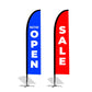 Open Flags / Sales Flags Promotional Flags VividAds.com.au   