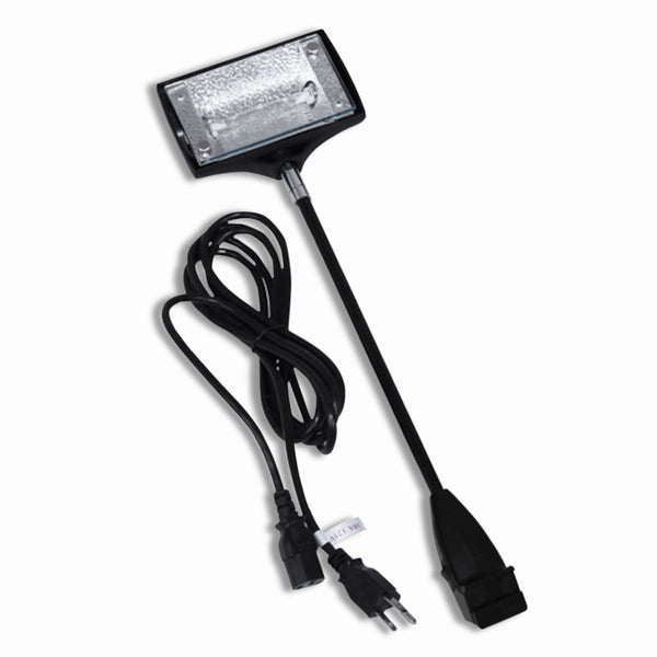 Halogen Lights Pop Up Displays Vivid Ads