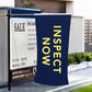 Real Estate Hanging Flags Promotional Flags VividAds.com.au 1800mm x 900mm (Large) Single Sided (Mirror reverse image visible on back) Sleeve Pole Pocket (Use Ø20mm pole insert)