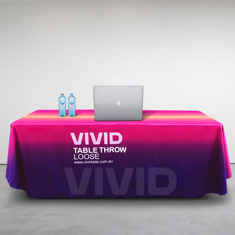 Printed Tablecloths Table Throws VividAds.com.au   