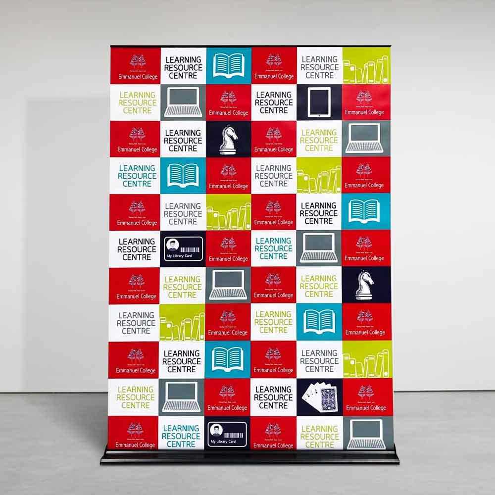 Media Wall Banner Media Walls VividAds Print Room   