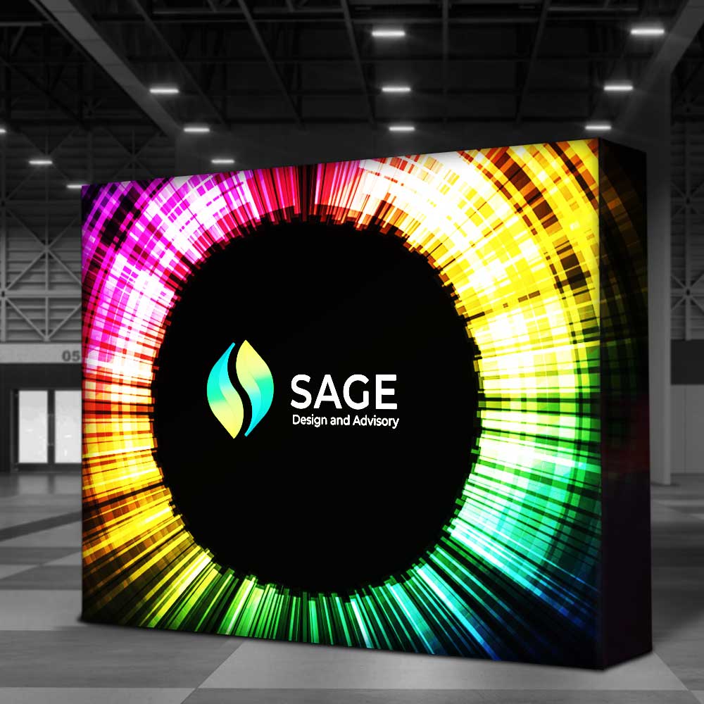 Pop Up Light Box Wall Backlit Displays Hawk   