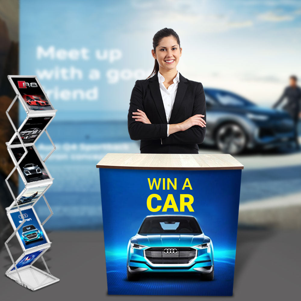 Pop Up Counters Promotional Counters VividAds.com.au