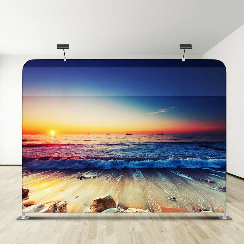 Replacement Frames Only Slimline Displays VividAds.com.au Frame + Case ONLY 1980mm W  x 2300mm H (Straight) NOT INCLUDED