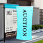 Real Estate Hanging Flags Promotional Flags VividAds.com.au 1800mm x 600mm (Medium) Single Sided (Mirror reverse image visible on back) Sleeve Pole Pocket (Use Ø20mm pole insert)