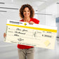 Giant Novelty Cheques Rigid Signs VividAds Print Room   