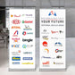 Premium Pull Up Banners Pull Up Banners VividAds Print Room   