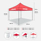 Pop Up Gazebo - Replacement Graphics Only 3m X 3m Marquees Golden Realm   