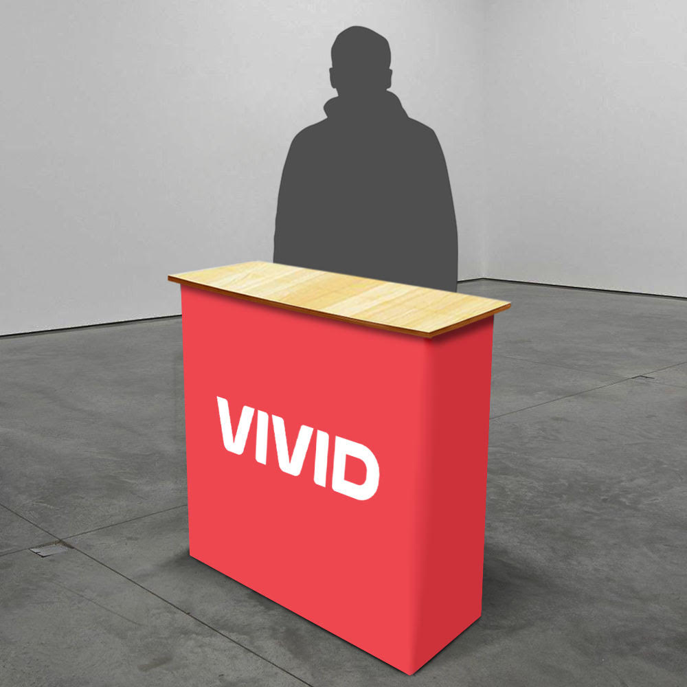 Pop Up Counters Promotional Counters VividAds.com.au