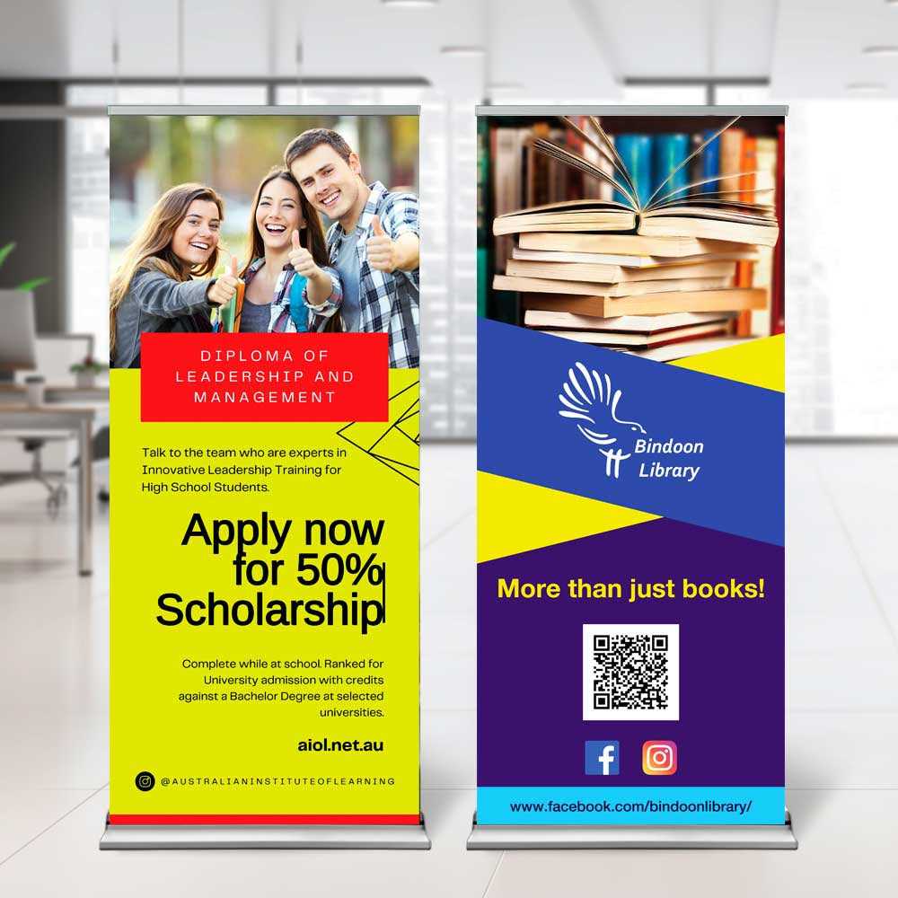 Premium Pull Up Banners Pull Up Banners VividAds Print Room   