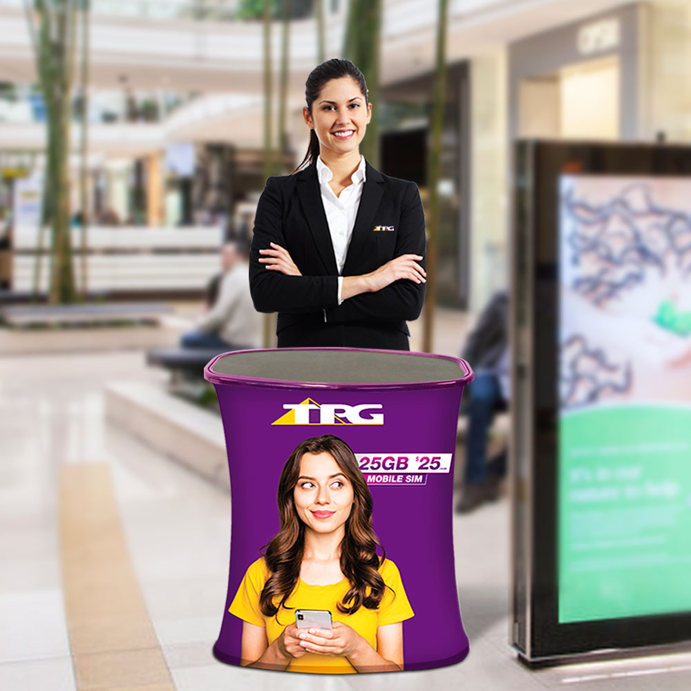 Pump Up Counters Promotional Counters VividAds.com.au