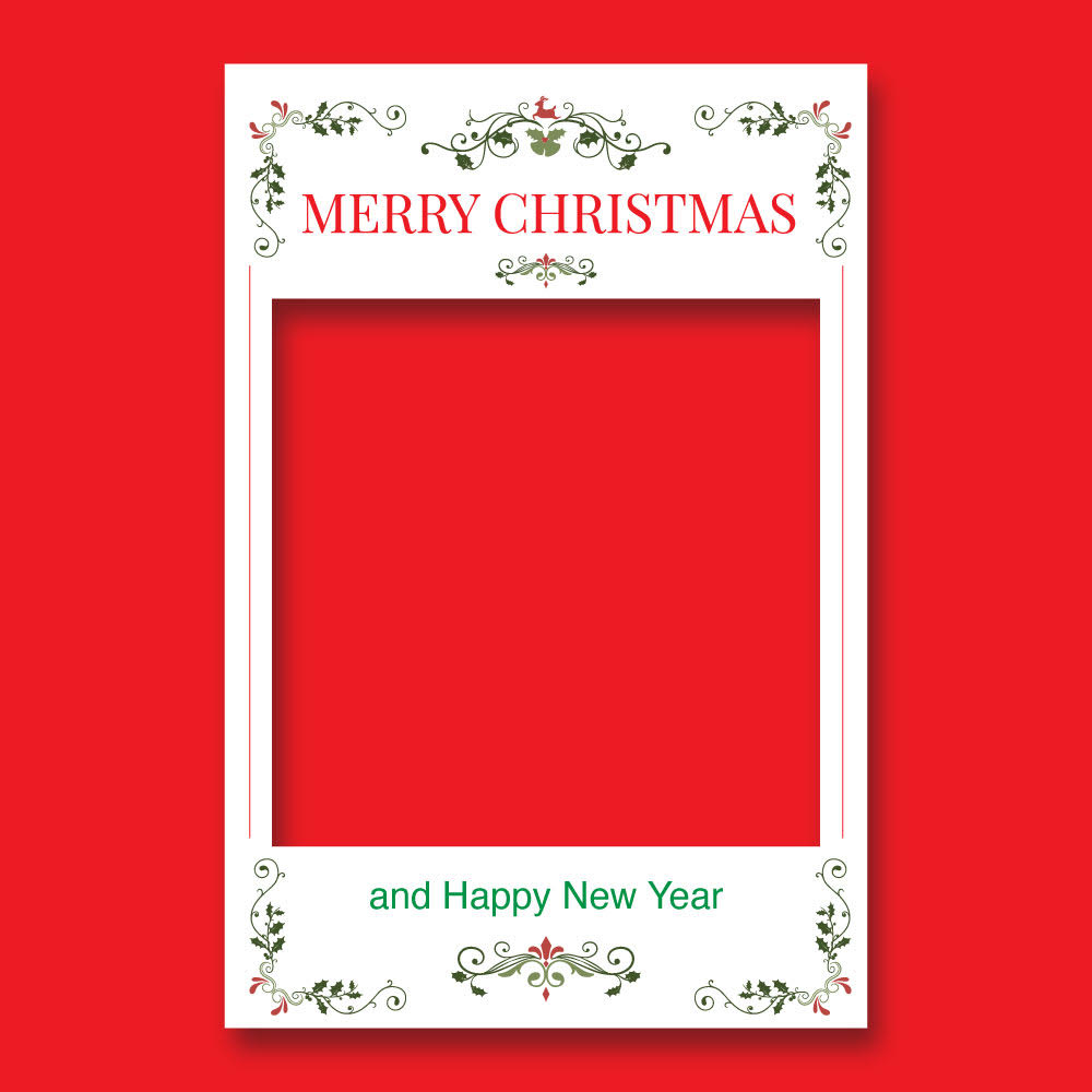 Christmas Selfie Frames Selfie Frame VividAds Print Room   