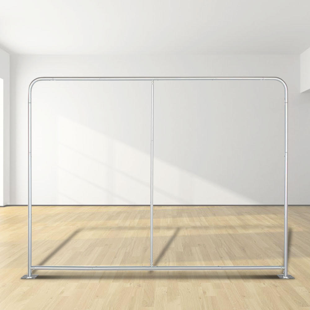 Straight Stretch Fabric Walls Slimline Displays VividAds.com.au   