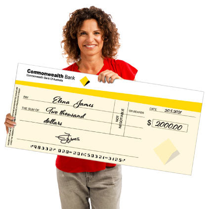 Giant Novelty Cheques